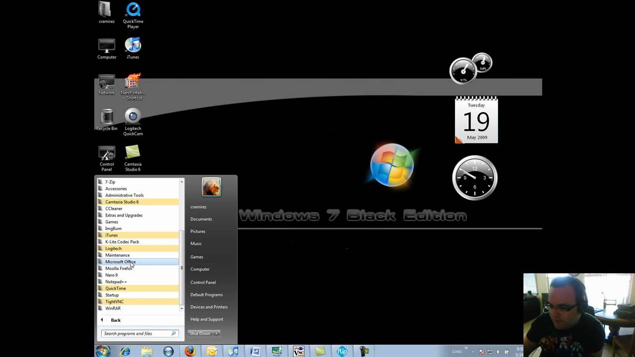 Windows Vista Black Edition By Benjamin